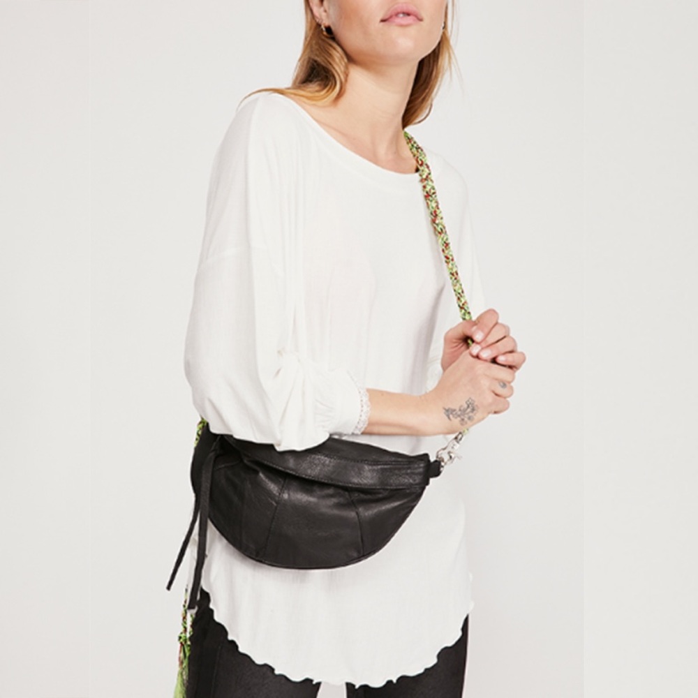 FREE PEOPLE Shimmy Shake Deep V-Back Top‎ in Ivory